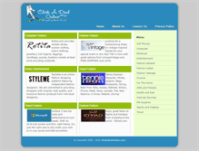 Tablet Screenshot of clickadealonline.com